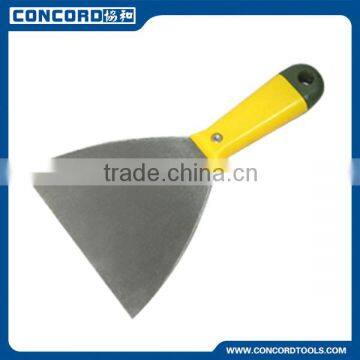 3'' Normal Polished Carbon Steel Blade dual color Plastic Handle Scraper, Putty Knife painting drywall tools