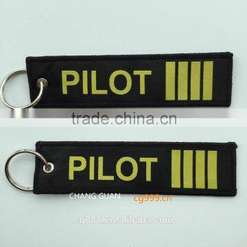 The Washable Woven Label Key Ring for Gifts