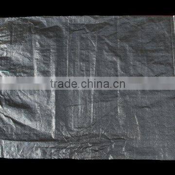 Black UV pe woven bag