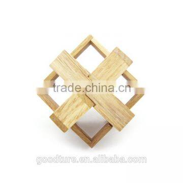 2015 Hot Sale Wooden IQ Intelligent Puzzle Magic Puzzle Kongming Lock Brain Teaser Model Number GAD1085 photo-6
