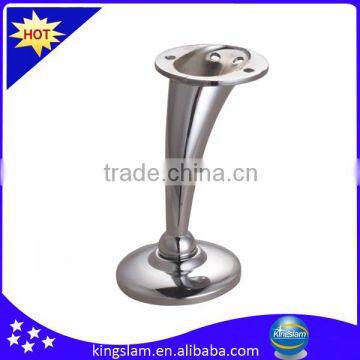 CP tapered zinc alloy sofa leg, zinc furniture leg for sofa KSL8238