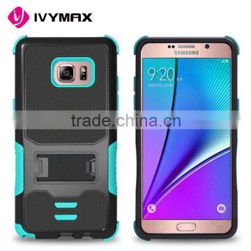 2016 Original hybrid armor protective hard mobile phone cover hybird armor case for samsung note7