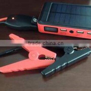 10000mAh Emergency Car Jump Starter power bank with solar panel