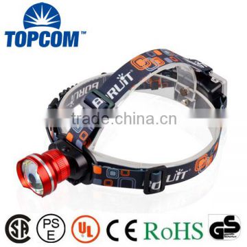 Long Range 1000 Lumen Focus LED Light Emergency Head Torch Light