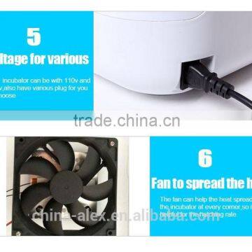 Small Egg Incubator Hatching Machine New Chicken Quail Duck Egg Incubator photo-6