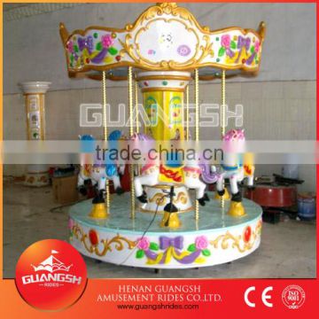 So Joyful ! High quality kids amusement rides merry go round horse for sale