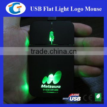 Promotional Gift Brand Name LED Lighting Up Computer Mouse