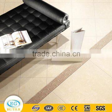 Anti-slip Beige Polished Vitrified Modern Kitchen Designs Flooring Porcelain Tile