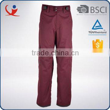 Custom china cheap 100% polyester snowboard men sports pants