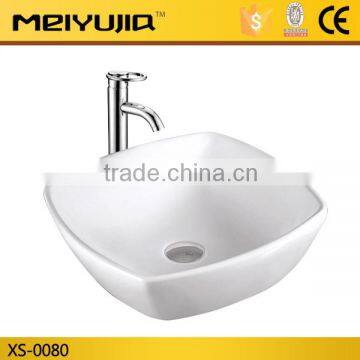 2016 new design single hole ceramic sanitary ware art basin XS-0080