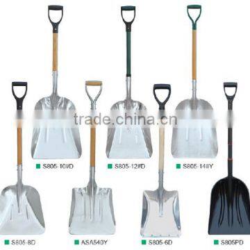 ABS Material Poly Snow Shovel With Short Handle photo-3