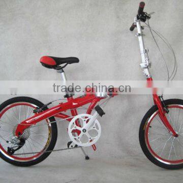 Best Quality 20 Inch Aluminium Folding Bike 9 speed