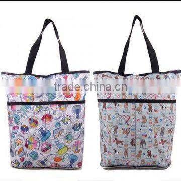 Eco-Friendly Folding Large Capacity Waterproof Oxford Shopping Bag,