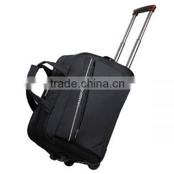 2-wheel Travel Trolley Duffel Bag For School