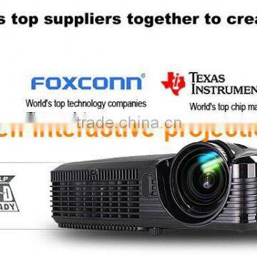 4500 lumens short focus projector for show,future hot sale window display projector screen