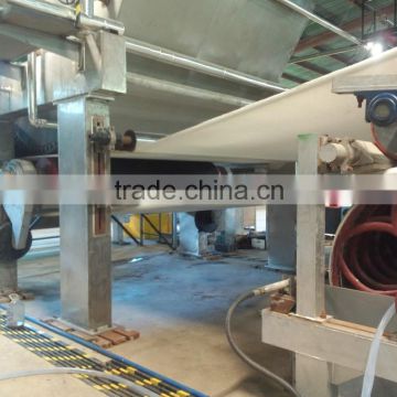 High efficiency tissue paper machine