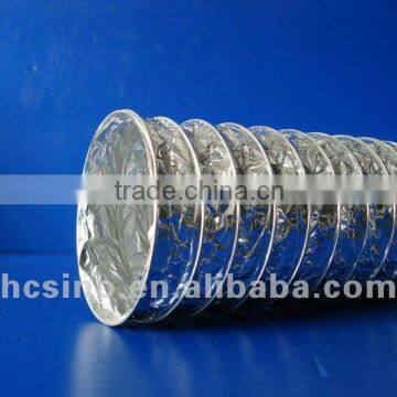 Non-insulated Aluminium flexible ducting hose