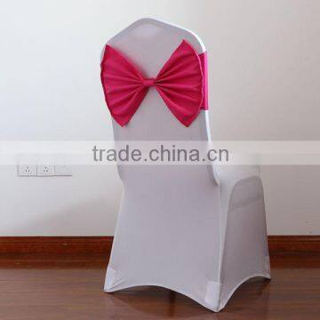 pretty chair bows with butterfly