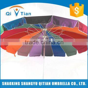 Hot Selling Cheap Stainless Steel Pole Cheap Rainbow Beach Umbrella photo-3