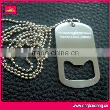 Promotional Stainless Steel Dog Tag Bottle Opener photo-4