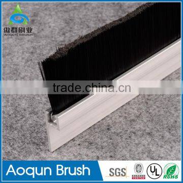 New design aluminum alloy with brush door bottom seal