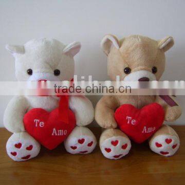 JM6620 sitting bear toy, valentine bear toy