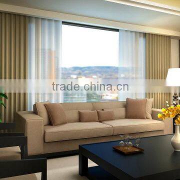 Bintronic Home Decoration Affordable Ripplefold Automatic Curtain System photo-5