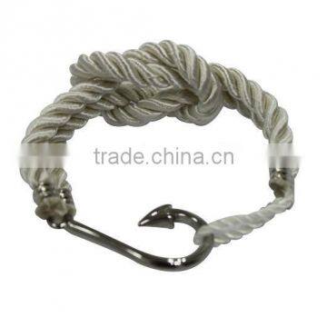 Wholesale cheap paracord bracelet fishhook bracelets manufacturer