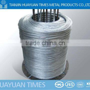 ( factory) JIS3547 SWMGS-3 2.10 mm galvanized iron wire for CHAIN LINK FENCE