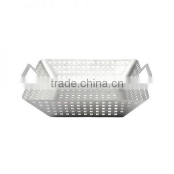 stainless steel bbq grill wok