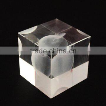 Squre Blank 3d Laser Crystal Cubes for Engraving Wholesale photo-4