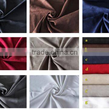 OKTEX 100 Approved Thick Sofa Upholstery Fabric,wholesale Fabric,100 Polyester Suede Fabric Quality Choice Most Popular