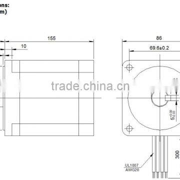 NEMA34 Waterproof Stepper Motor photo-3