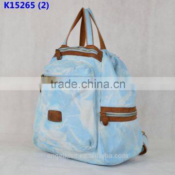 Fashion Canvas Travel Tote Backpack photo-2