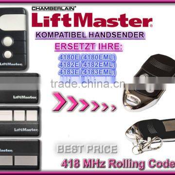 Replacement remote for Liftmaster 4180E (4180EML),4182E (4182EML),4183E (4183EML),4185E (4185EML)