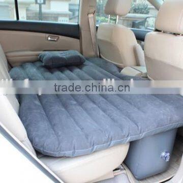 140*50cm 0.35mm inflatable pvc air mattress for car with pump and repair kit