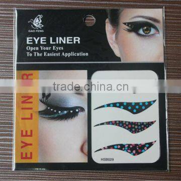 2016 hot sale eco-friendly high quality fashion eyebrow tattoo stencil