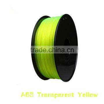 3D Printer Wood 3D Printer Material Filament ABS 3D Printer Transparent Yellow