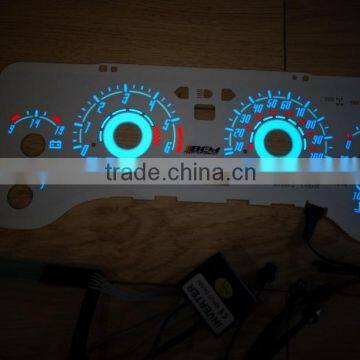 The world's best quality EL car gauge / EL car dashboard gauges / auto el gauge