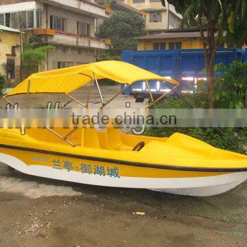 4+ Seats Boat/ Electronic Boat/ Leisure Boat/ Fiberglass Boat/Battery Boat photo-2