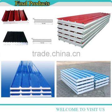 FX colour steel sandwich panel machine competit price