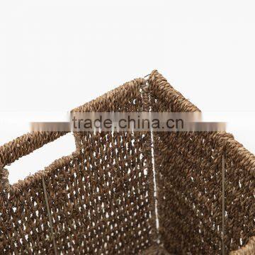 Fashion Natural Seagrass Woven Storage Basket photo-5