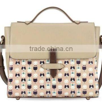 2015 ladies fashion handbag animal printing unique bag