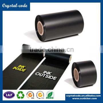 Print label number black 110mm*100m heat transfer thermal transfer ribbon