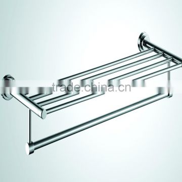 Solid Brass Wall Hanging Chrome Plated Towel Rail