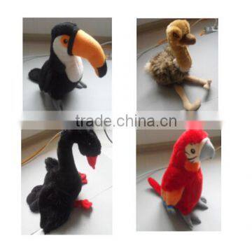 Wholesale Love Birds Stuffed Plush Bird Toys