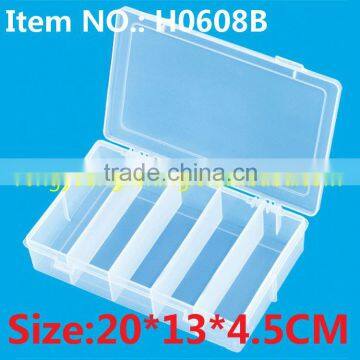 H0608AB 20*13*4.5Cm Two Style Plastic Box Fishing Tackle Box