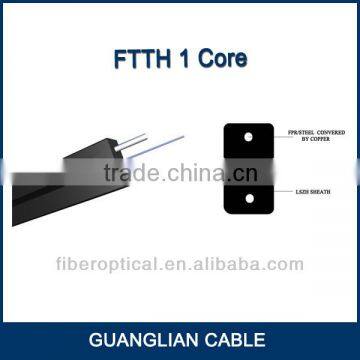 2016 hot LSZH sheath 1F G657A ftth optical fiber cable