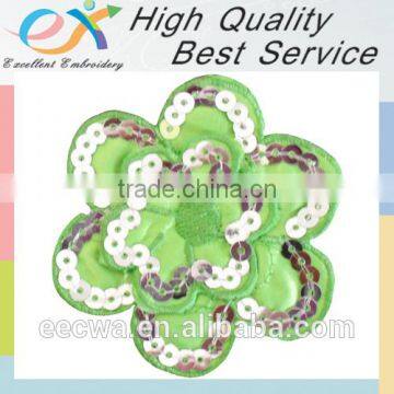 Trade Assurance embroidery make sequin flowers