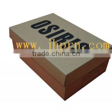 recycled kraft paper shoe packaging boxes wholesale